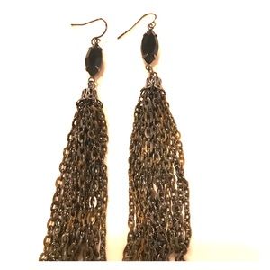 Dangle chain earrings